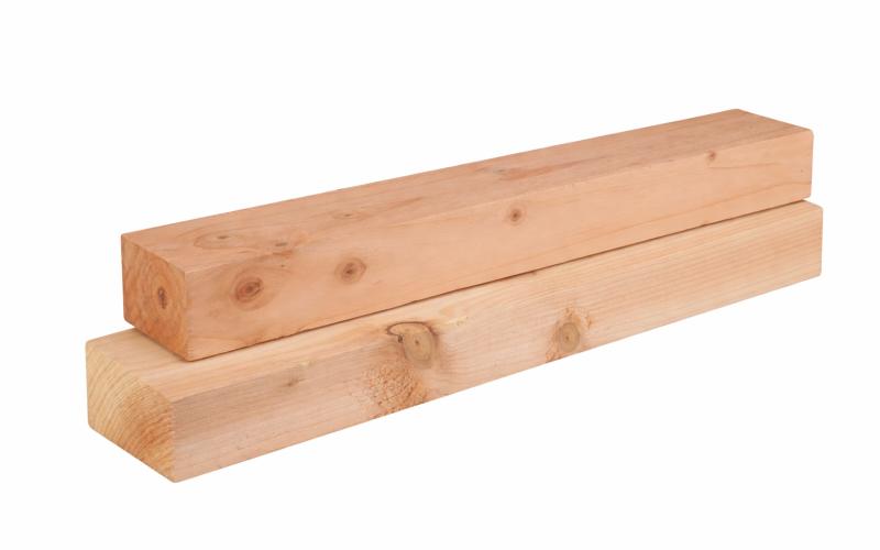 Douglas balk 5 x 10 cm fijnbezaagd | Robuust Douglas constructiehout