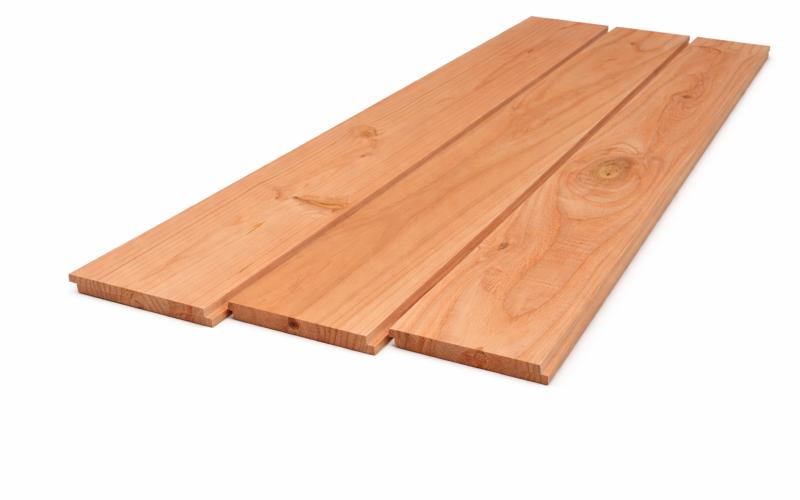 Douglas sponningplank 1,8 x 19 cm | Douglas planken voor gevel en schutting