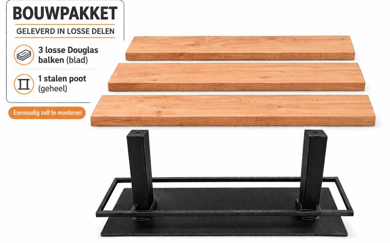 Douglas Bartafel Groef Stel Zelf Samen Bouwpakket 5 cm Dik