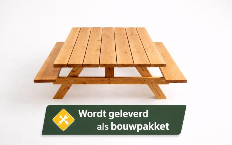 Douglas Picknicktafel Horst - Bouwpakket - 5 cm Massief - Stel Zelf Samen
